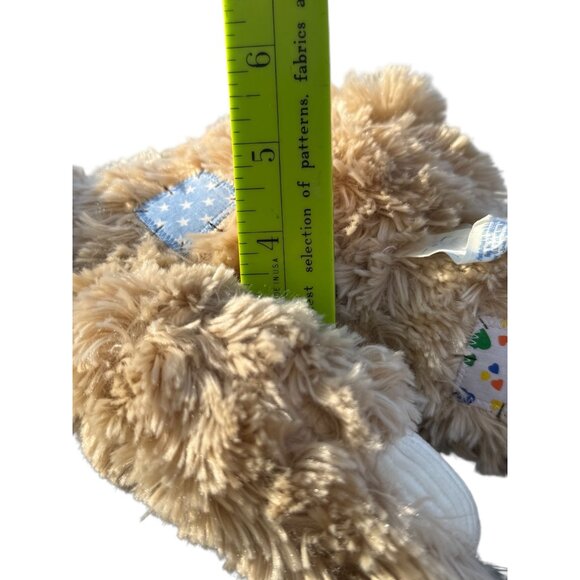 Build A Bear Rag Patches & Corduroy Teddy Plush Stuffed Security Support Pet Toy - Picture 16 of 16